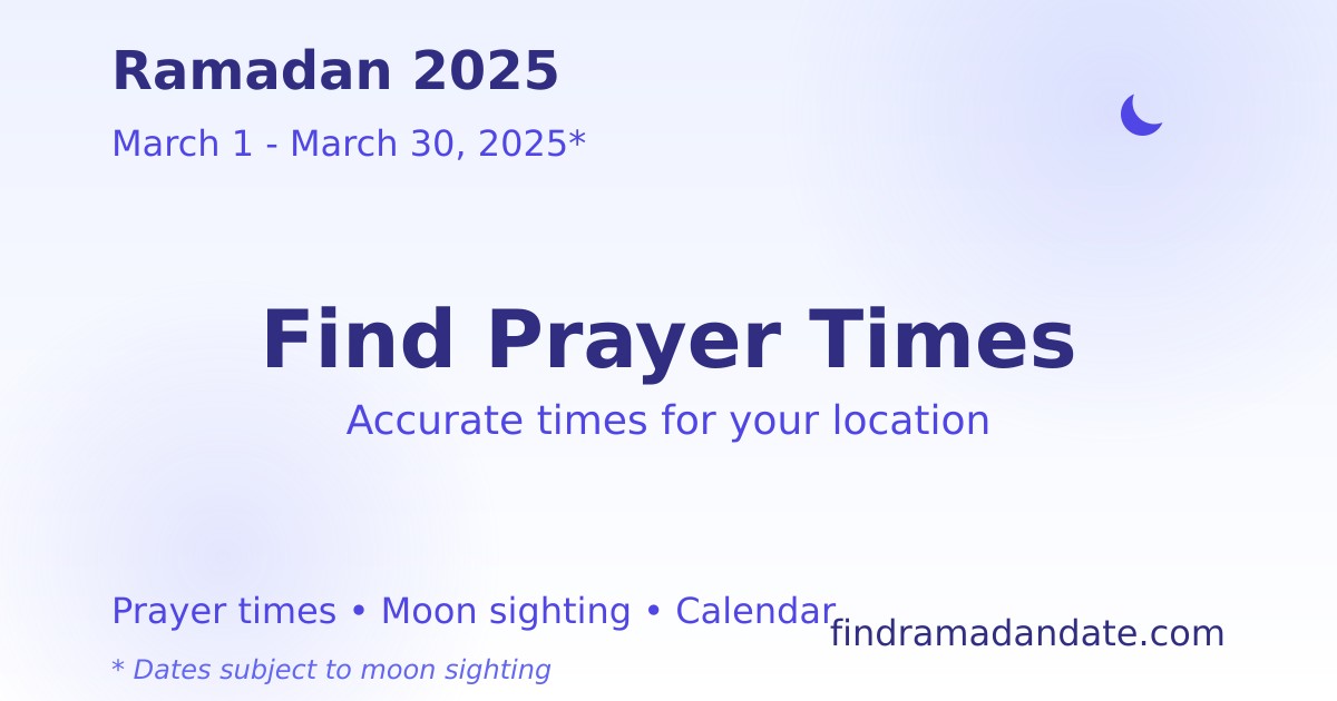 ramadan 2025 uk moon sighting time